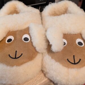 Sheep Face Sheep By The Sea Slippers From Ireland